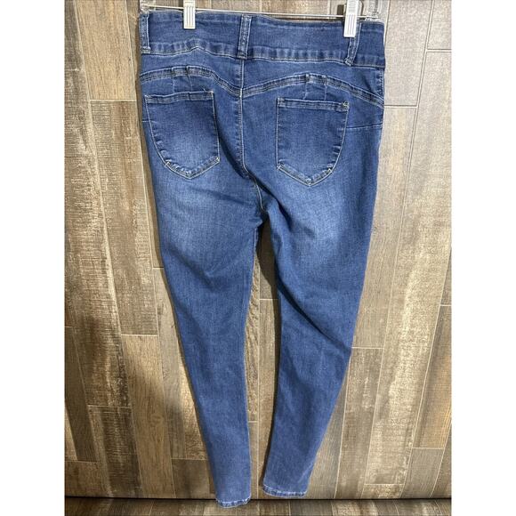 Long Collection Distressed Skinny‎ Jeans Size 11/12 - Picture 2 of 7